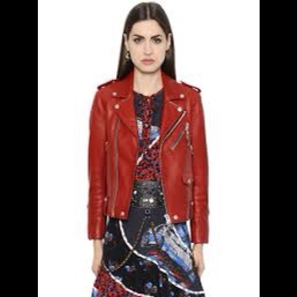 COACH MOTOR leather JACKET - Picture 9 of 10